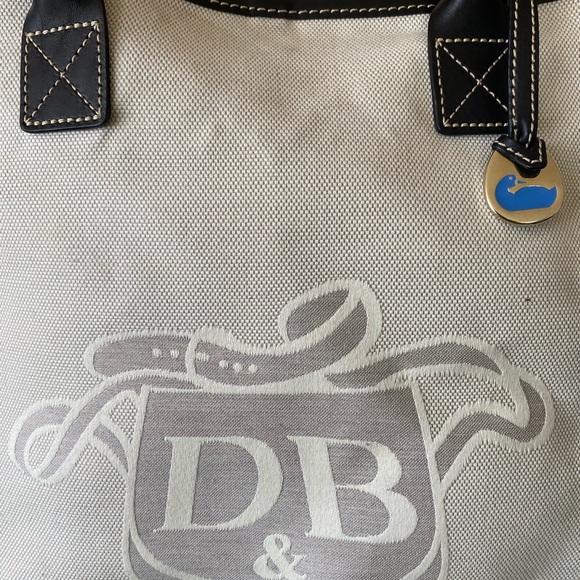 Dooney & Bourke XL Tote (Grey) w/ Silver Hardware. - Picture 2 of 13